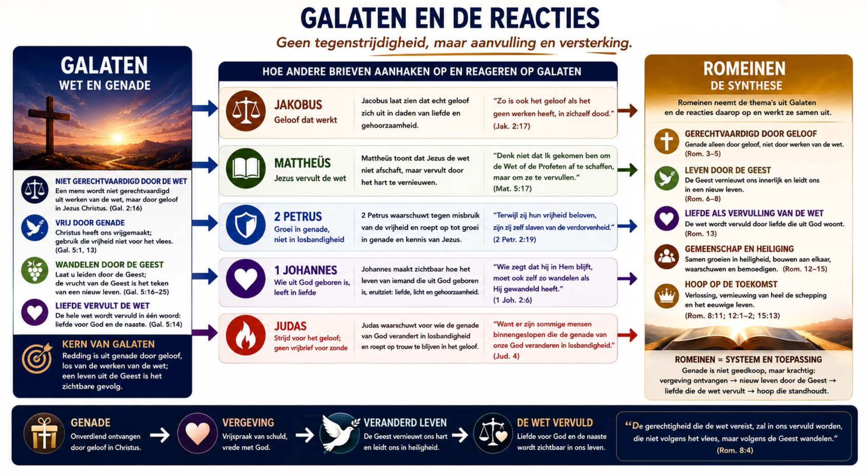 Galaten en de Reacties