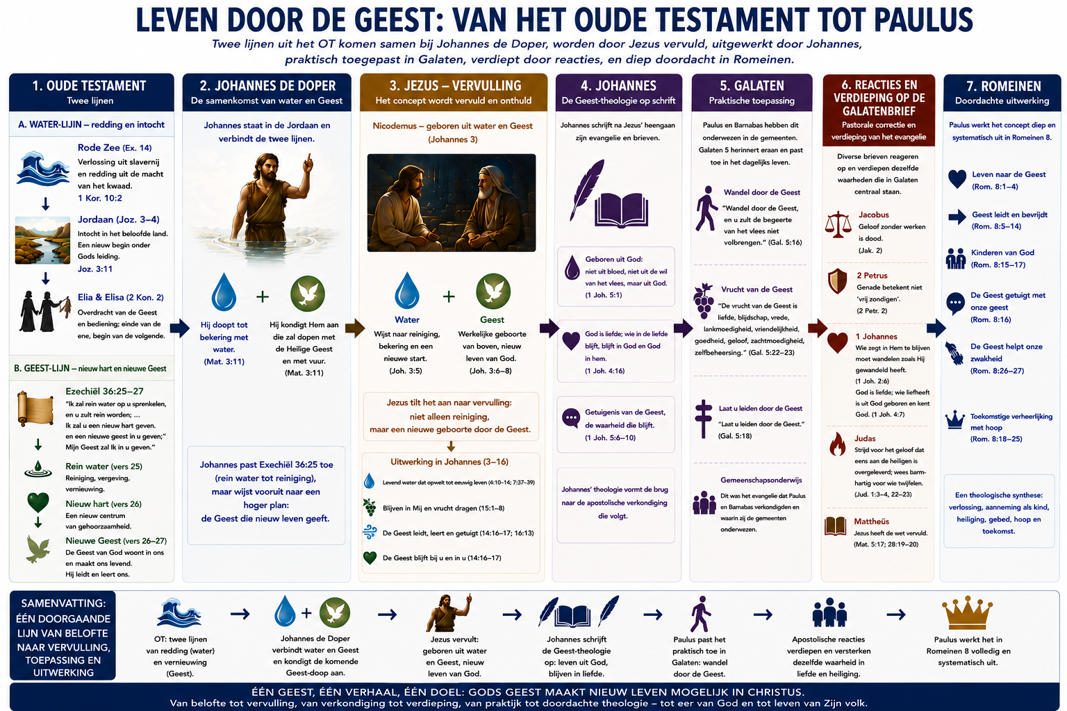 Leven door de Geest: Van het Oude Testament tot Paulus